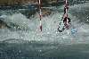 Competition de kayak slalom