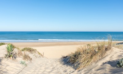 CAP FERRET (Bassin d'Arcachon, France), la plage de La Torchère