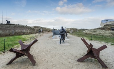 Utah Beach invasion landing memorial,Normandy,France
