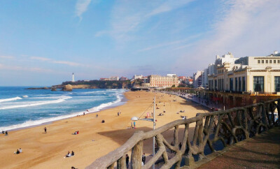 plages cote basque biarritz