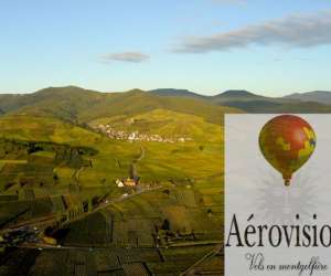 photo Aerovision vols en montgolfiere en alsace Colmar 3884