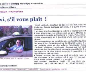 Rene Lambert  Taxis