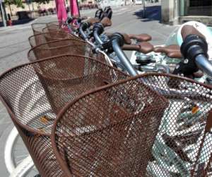 photo One city bike - geocaching  Strasbourg 6515