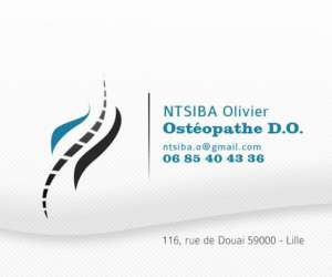 Olivier Ntsiba Ostopathe D.o.  Lille