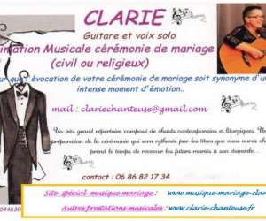 photo Clarie - animation musicale pour messe de mariage Merville 7519