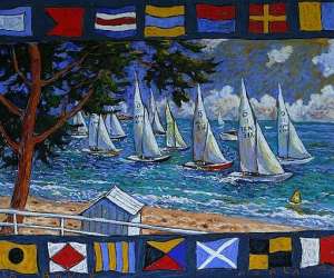 photo Galerie de peinture outremer La Baule Escoublac 3491