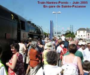 photo Train a vapeur loco vapeur 141r1199 Nantes 3382