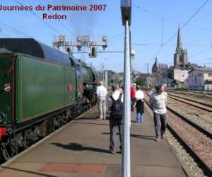 photo Train a vapeur loco vapeur 141r1199 Nantes 3385