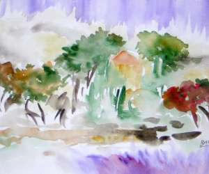 photo Brigitte-noelle artiste peintre Mandelieu La Napoule 3266