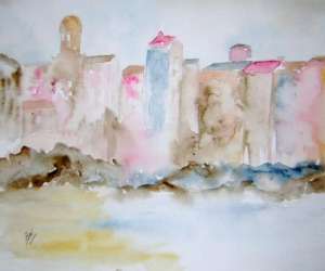 photo Brigitte-noelle artiste peintre Mandelieu La Napoule 8647