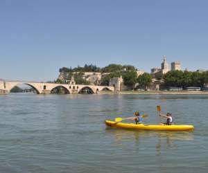 photo Balade en kayak et paddle sur le rhne Avignon 14498