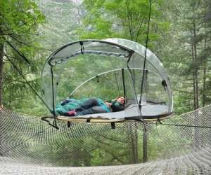 photo Crazy bulle tente transparente barcelonnette Le Lauzet Ubaye 10667