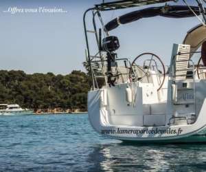 photo La mer  porte de voiles  -  excursions en mer Le Golfe Juan 13524