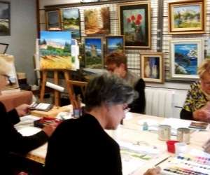 photo Association   la palette d'art  Chateau Arnoux St Auban 15314