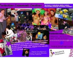 Productions Evenements Emotions