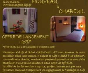 photo Massages k-life Chabeuil 6660