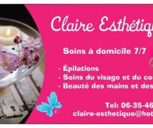 Claire Esthtique  Domicile 7/7