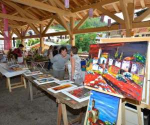 photo Festival des peintres place du tertre Abondance 13342