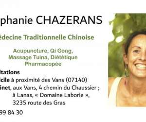 Stphanie Chazerans - Acupuncture Traditionnelle Chinoi