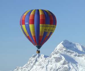 photo Alpes montgolfiere Praz Sur Arly 2457
