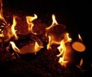 photo Terre et bambou - poterie raku Meyrals 4235