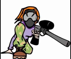 Paintball Girl 33