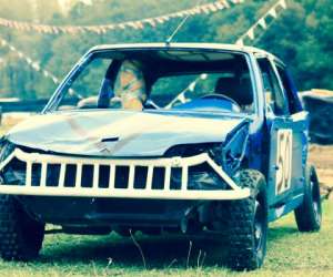 photo Rodeo car chalossais  - stock car Poudenx 9956