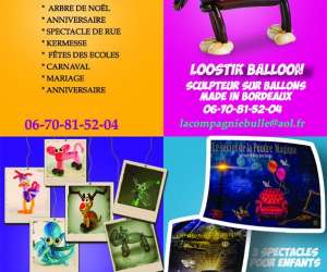 La compagnie bulle - magicien -- sculpteur sur ballons La compagnie bulle - magicien -- sculpteur sur ballons