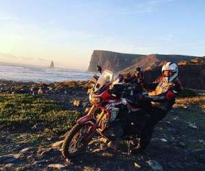 photo Moto maxi trail offroad Salles 11240