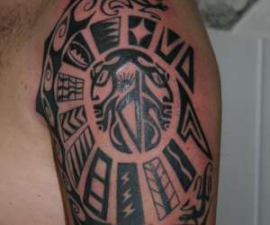 photo Indian's tattoo iii Houlgate 4578