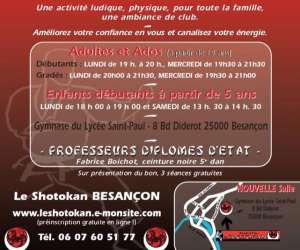 photo Le shotokan (karat) Besancon 2834