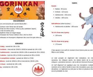 photo Gorinkan karate club Clermont Ferrand 5866