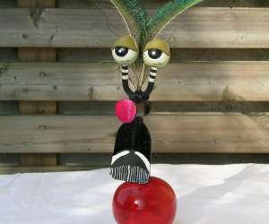 photo Moutte  plasticienne  - sculptures et collages Aubiere 4106