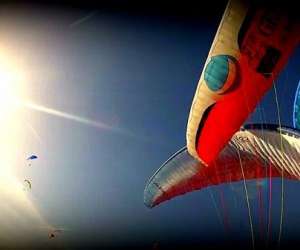 photo Action parapente Mont Dore 5733