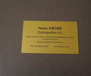 photo Anna meyer osteopathe d.o Rueil Malmaison 11530
