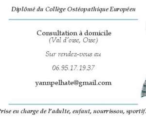 Yann pelhate - ostéopathe à domicile Yann pelhate - ostéopathe à domicile