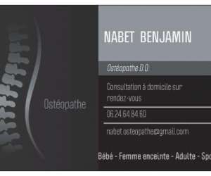 Nabet benjamin - ostéopathe