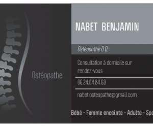 Nabet Benjamin - Ostopathe