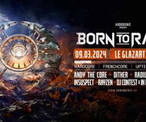 Le Glazart   Born To Rave  Paris  Hard Music