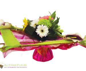 photo Au char fleuri Chars 2705