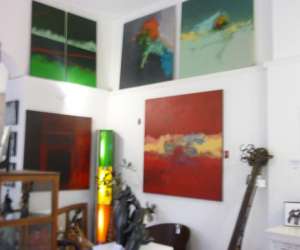 photo Galerie d'art bleu reglisse Valence 4785