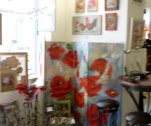 photo Galerie d'art bleu reglisse Valence 4791