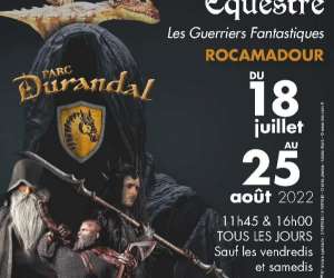 photo Durandal spectacle questre Rocamadour 9825