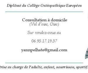 Yann Pelhate - Ostopathe  Domicile