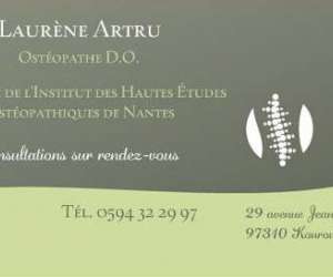  Laurene Artru  -  Osteopathe D.o.