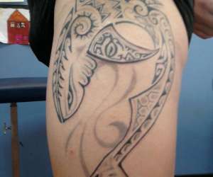 photo Lucas tattoo St Gilles Les Bains 4200