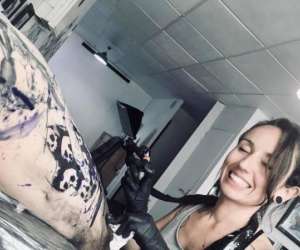photo Carry graphik tattoo St Leu 5755