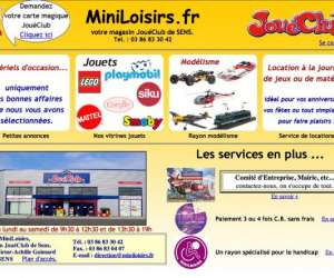 Miniloisirs, Magasin Jouclub