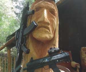 photo Le ranch des coyotes / shooting forest Chamoux 6131