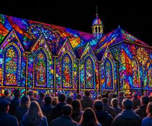 photo Au pays de arvia spectacle monumental  alliant artistes et vid�o-mapping Woluwe-saint-lambert 13298